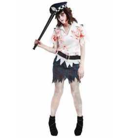 Comprar Disfraz Mujer Policía Zombie Halloween adulta