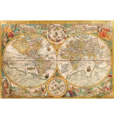 Comprar Puzzle 2000 Mapa Antiguo Mapamundi