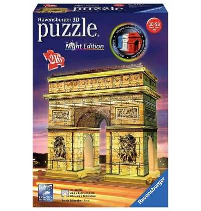 Donde comprar Puzzle 3D Arco del Triunfo Night Edition Paris