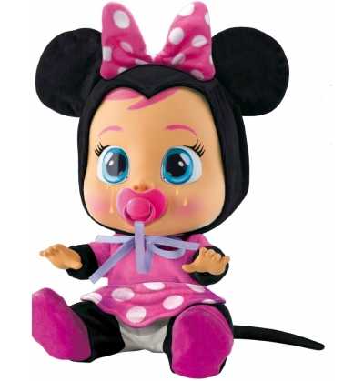 Comprar Muñeca Bebe Llorón Minnie Disney rosa