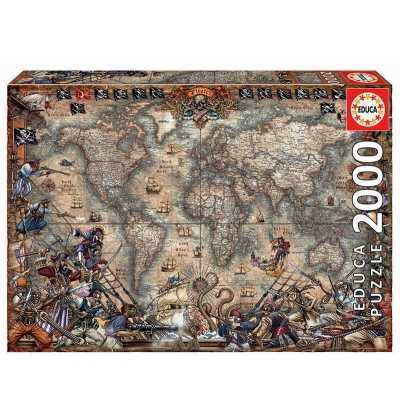 Comprar Puzzles 2000 piezas Mapa Piratas