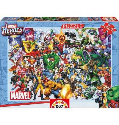 Comprar Puzzle 1000 piezas Héroes de Marvel