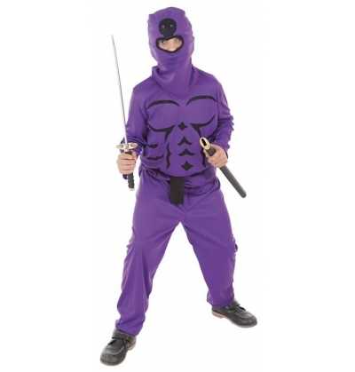 Comprar Disfraz de Ninja Lila Infantil