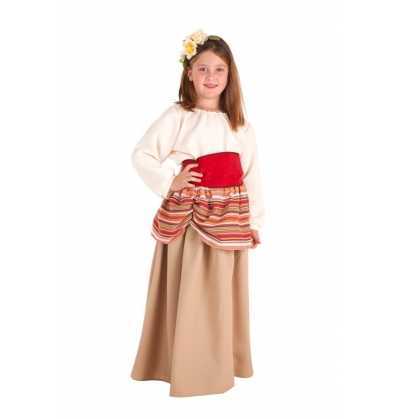 Comprar Disfraz Medieval de Campesina Carlota Infantil