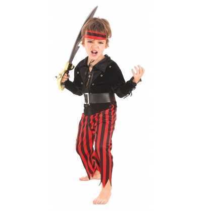 Comprar Disfraz de Pirata Rojo Infantil