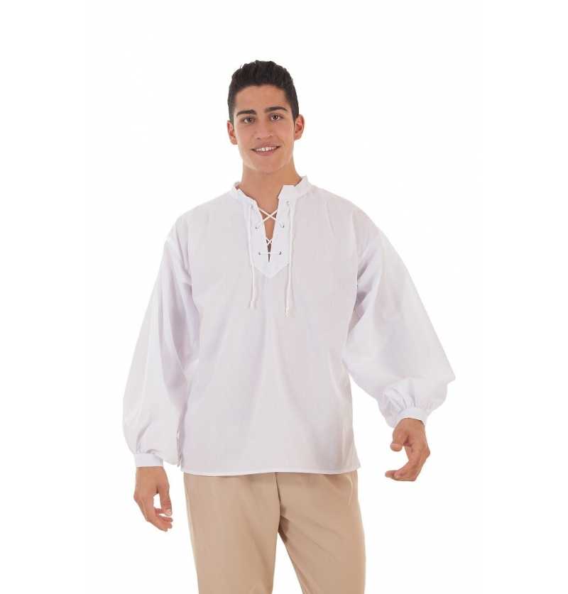 Comprar Camisa Medieval Blanca adulto