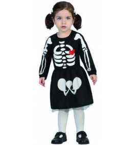 Comprar Disfraz de Skeleton Corazón Niña Bebé