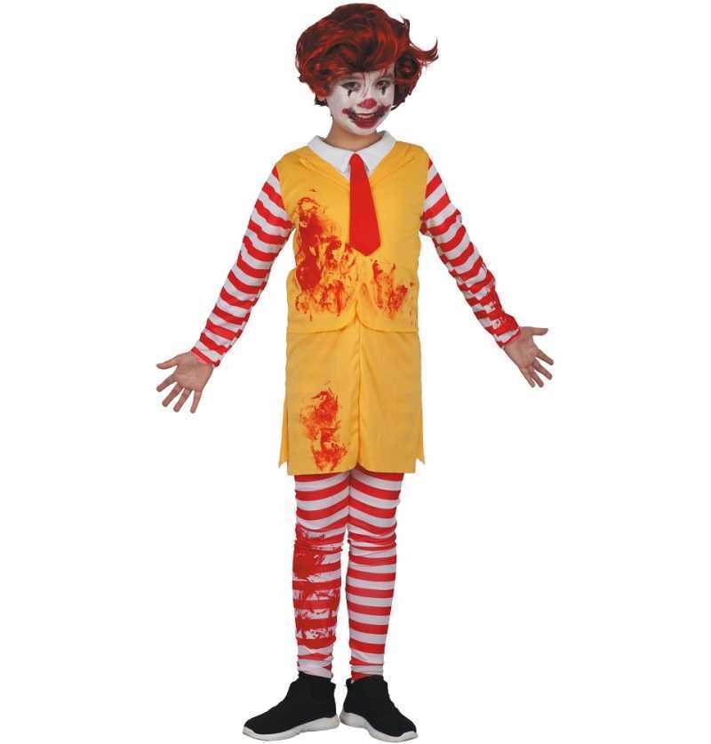 Comprar Disfraz de Payaso Terror Burger Infantil