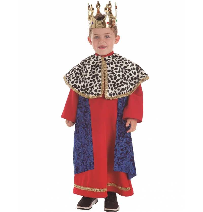 Comprar Disfraz de Rey Mago Capa Azul Infantil