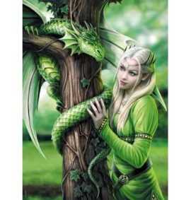 Comprar Puzzle 1000 Piezas Espíritu Afín Dragón Verde Verde