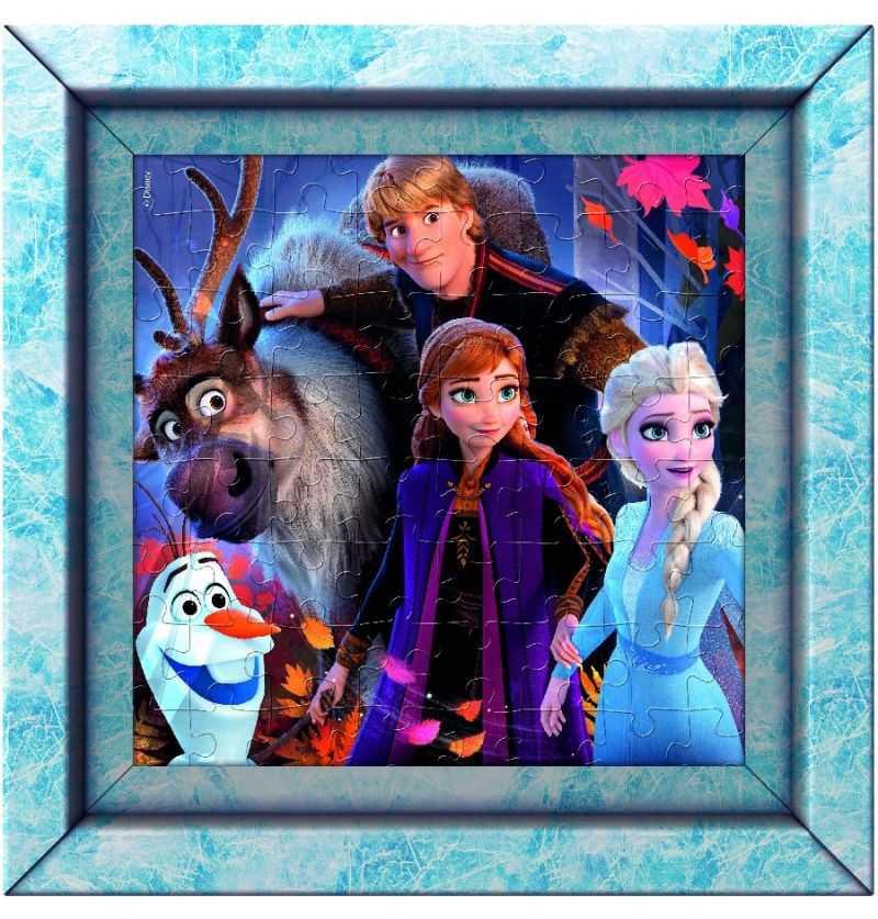 Comprar Puzzle 60 piezas Frozen con Marco Disney
