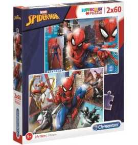 Comprar Dos Puzzles 60 piezas Spiderman