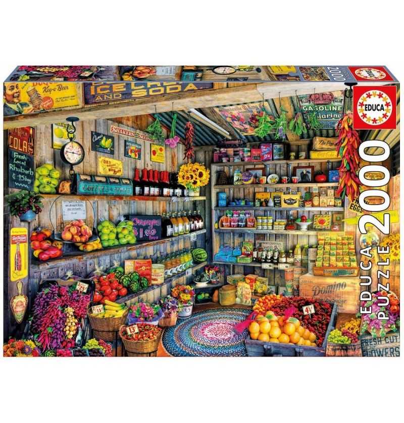 Comprar Puzzle 2000 piezas Tienda de Comestibles Antigua