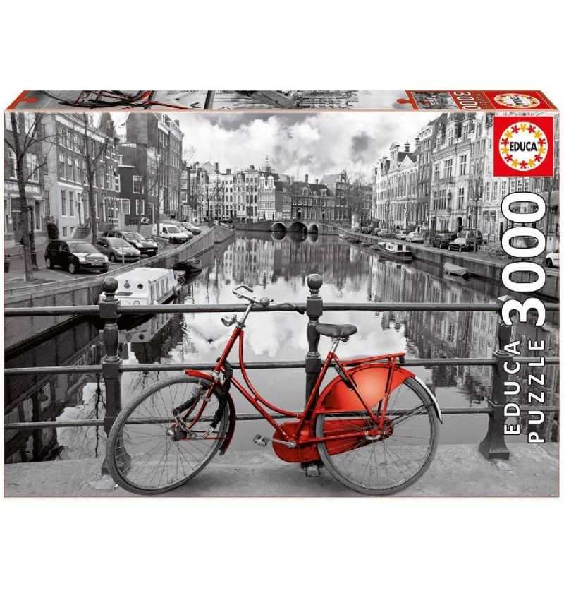 Comprar Puzzle 3000 piezas Amsterdam Paises Bajos educa
