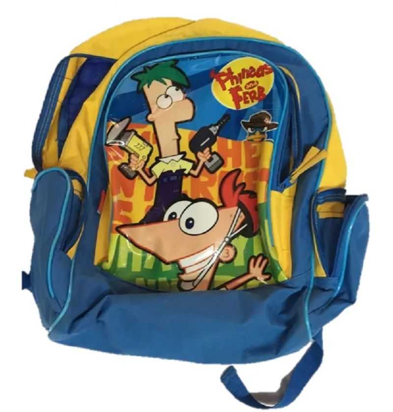 Comprar Mochila escolar Phineas and Ferb