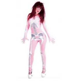 Comprar Disfraz Ms. Bones Rosa Adolescente Halloween adulto