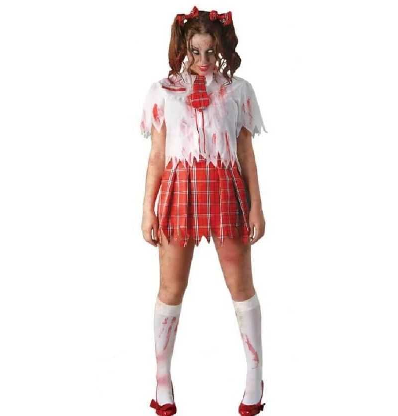 Comprar Disfraz Colegiala Zombie adulto Halloween