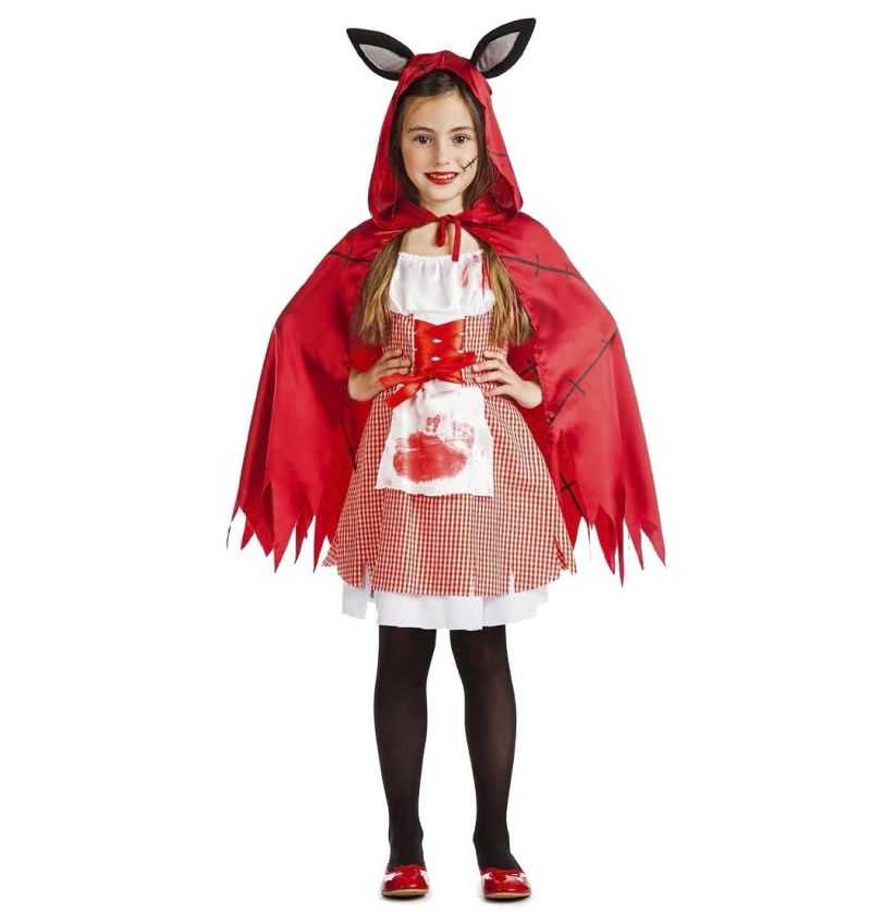 si va a decidir Bendecir Comprar Disfraz Infantil de Caperucita Poseída Halloween Talla M