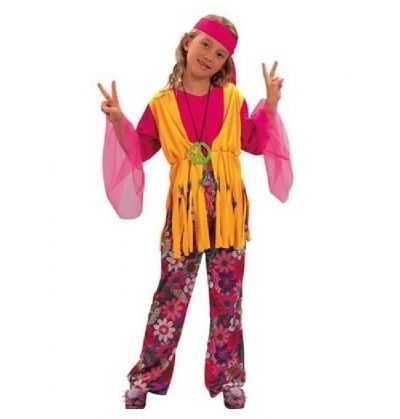 Comprar Disfraz hippie chica Infantil