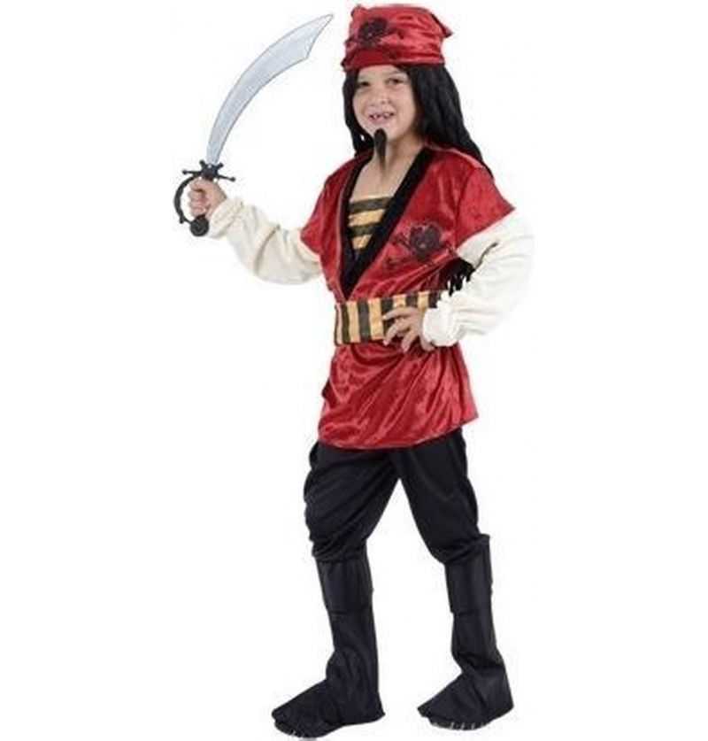 Ilegible Compulsión Mendicidad Comprar Disfraz Pirata Rojo Niño Infantil