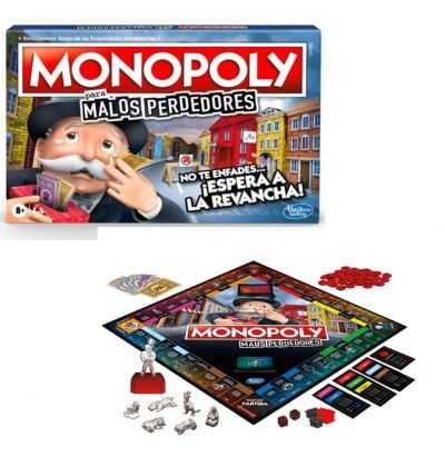 Comprar divertido Juego de Mesa Monopoly para Malos Perdedores