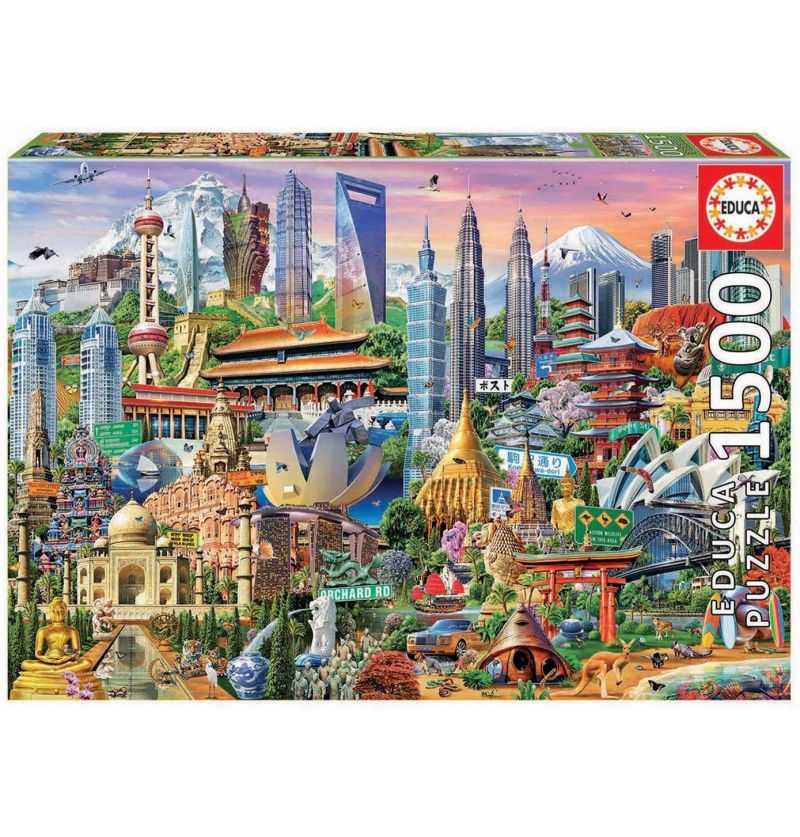 Comprar Puzzle 1500 piezas Símbolos de Asia