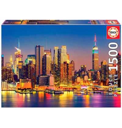 Comprar Puzzle 1500 piezas Manhattan de Noche