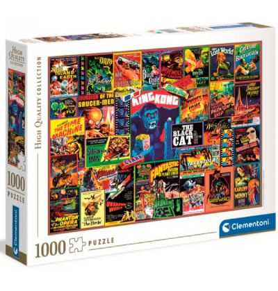 Comprar Puzzle 1000 Piezas Carteleras de Thriller Clásicos