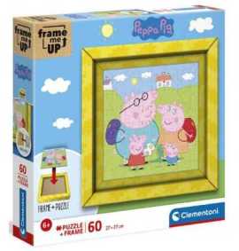 Comprar Puzzle 60 piezas Peppa Pig con cuadro