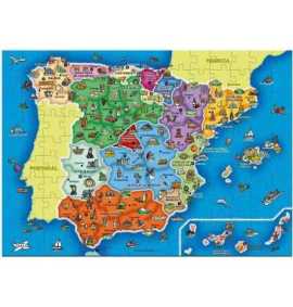 Comprar Juego Educativo Puzle Las Provincias de España