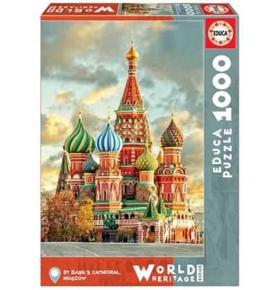 Comprar Puzzle 1000 piezas Catedral San Basilio - Moscú