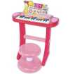 Comprar Piano Electronico Infantil Rosa Taburete