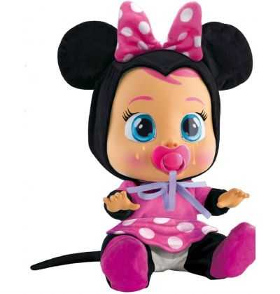 Comprar Muñeca Bebe Llorón Minnie Disney rosa