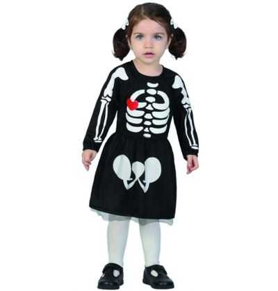Comprar Disfraz de Skeleton Corazón Niña Bebé
