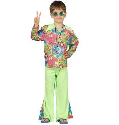 repentino boca fondo Comprar Disfraz hippie chico infantil Talla S