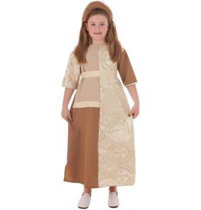 Comprar Disfraz Medieval de Dama Cruzada Infantil