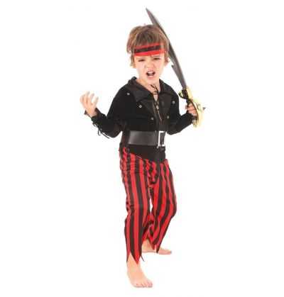 Comprar Disfraz de Pirata Rojo Infantil