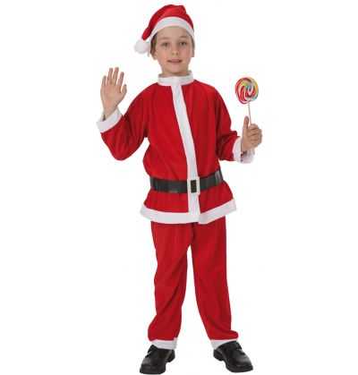 Comprar Disfraz de Papa Noel Infantil con Chaqueta Roja