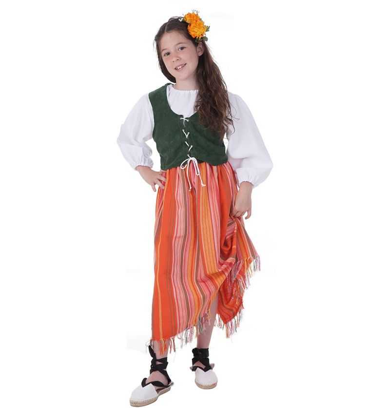 Comprar Disfraz Medieval de Bodeguera Infantil