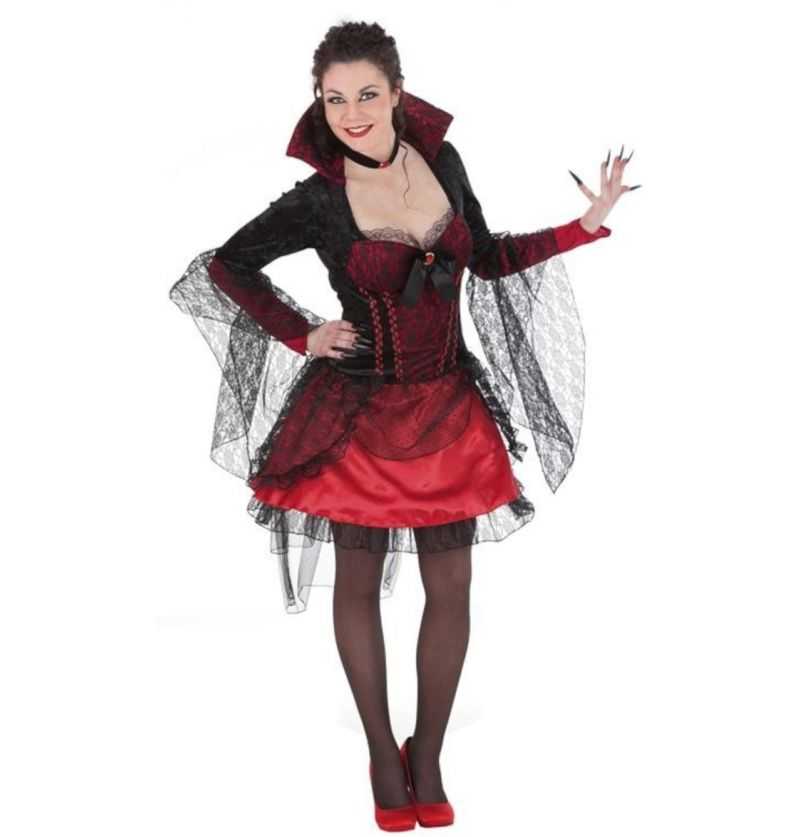 Comprar Disfraz de Vampiresa Madame Red Lux