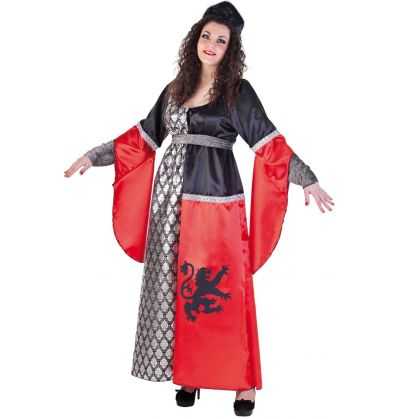 Comprar Disfraz Medieval de Dama León adulta