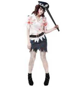Comprar Disfraz Mujer Policía Zombie Halloween adulta