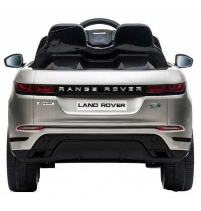 Comprar Coche Eléctrico a batería Infantil Range Rover Evogue 12v Plata Metalizado