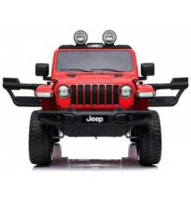 Comprar Coche Eléctrico a batería Infantil Jeep Wrangler Rubicon 12V 2.4G Rojo