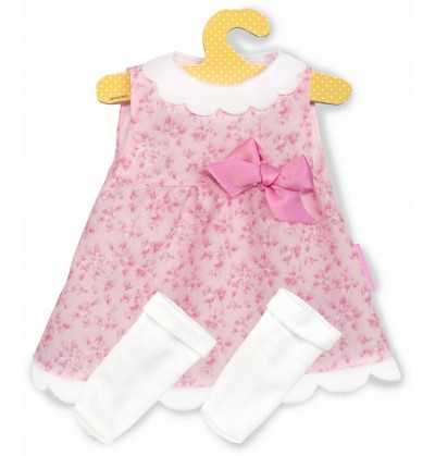 Comprar Vestido Rosa Muñeco Bebé Nenuco en Percha de 42cm.