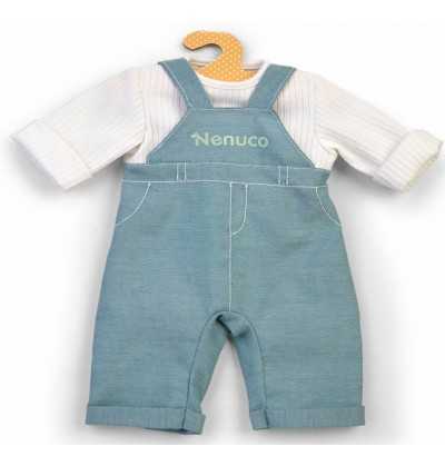 Comprar Ropita Peto Azul Muñeco Bebé Nenuco en Percha de 42cm.