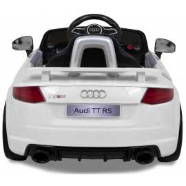Comprar Coche Eléctrico a batería Infantil Audi TT RS Blanco 12v 2.4g