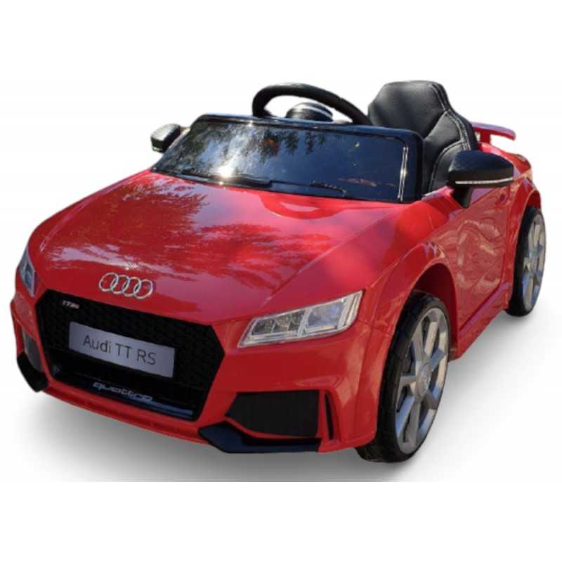 Comprar Coche Eléctrico a batería Infantil Audi TT RS Rojo 12v 2.4