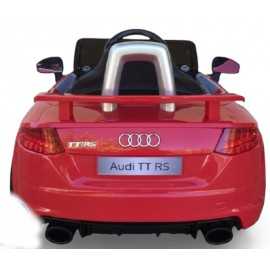 Comprar Coche Eléctrico a batería Infantil Audi TT RS Rojo 12v 2.4