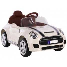 Comprar Coche Eléctrico Infantil Mini Style 12v 2.4g blanco